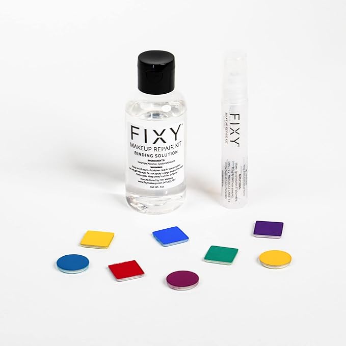 FIXY Makeup Repair Spray - Revive & Restore Pressed Powders, Eyeshadow, Blush, Bronzers & Highlighter | Retains Color | 4oz Vegan Solution, Fragrance-Free, Paraben-Free-VivaGrace Women