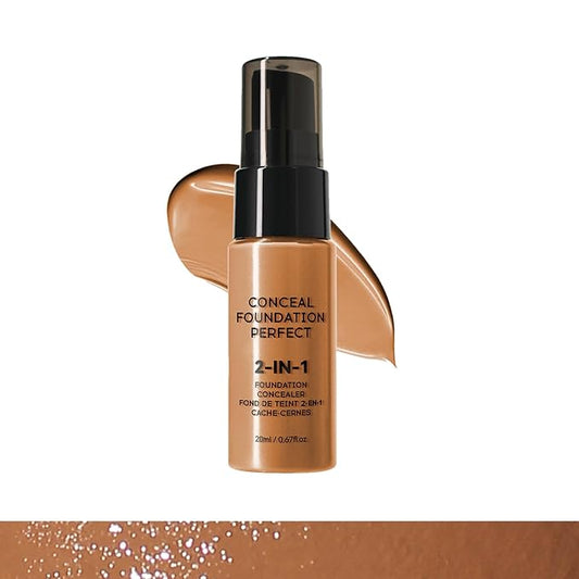 Glow Contour Face Liquid Foundation Bronzer Highlighter Illuminator Moisturize Cream Contour Concealer Blendable & Smooth Glowing Skin Lightweigh Luminizing Long Lasting Face Contouring Makeup-VivaGrace Women