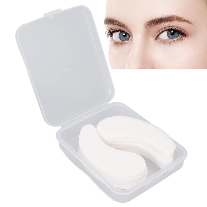 160pcs Eye Mask Paper Sheet, Disposable Thin Eye Compressed Facial Mask Paper Eye Care Towel Sheet for Salon Beauty-VivaGrace Women
