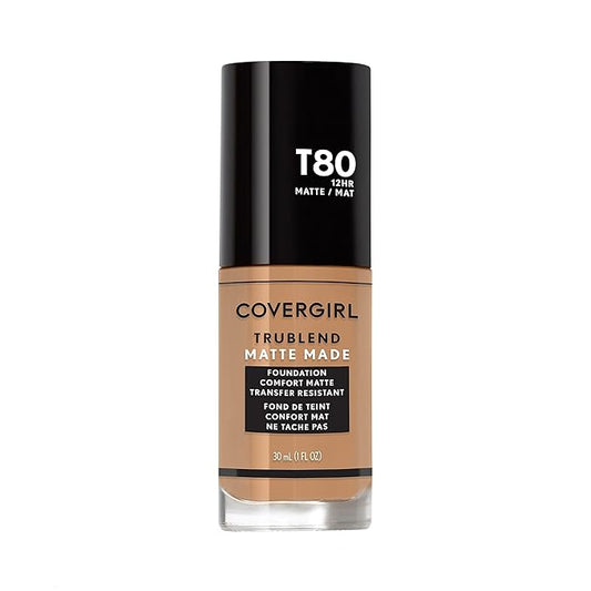 COVERGIRL TruBlend Matte Made Liquid Foundation, Toasted Caramel-VivaGrace Women