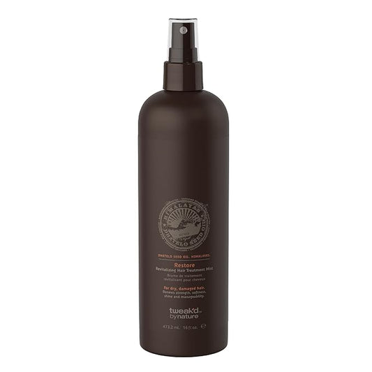 Tweak’d by Nature - Restore Revitalizing Hair Treatment Mist, Strengthens and Protects Hair for Soft Feel and Healthy Shine, Cruelty Free (16 ounces)-VivaGrace Women