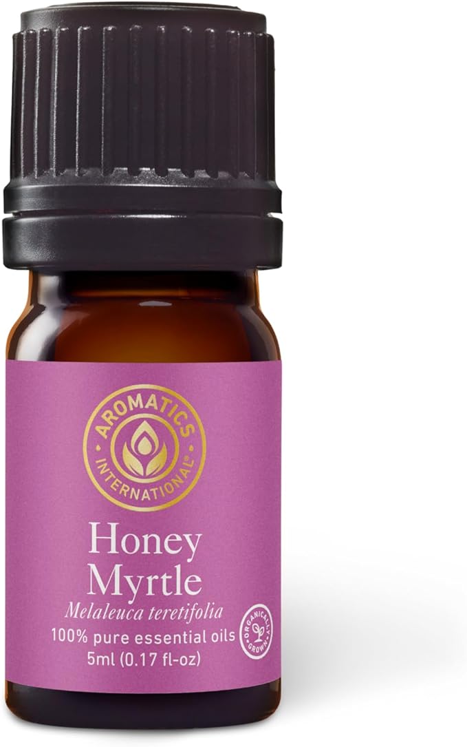 Aromatics International Premium Organic Honey Myrtle Essential Oil 5ml | 100% Pure Essential Oil for Diffusion & Aromatherapy-VivaGrace Women