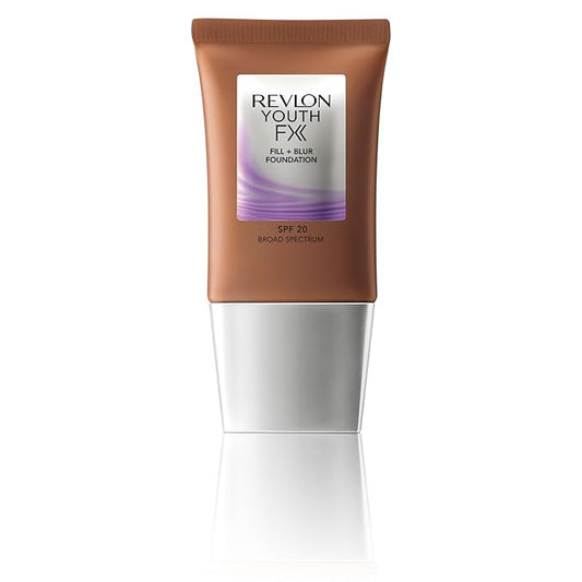 Revlon Youth Fx Fill + Blur Foundation, Mocha, 1 Fluid Ounce-VivaGrace Women