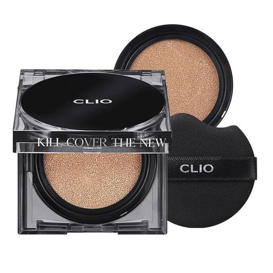 CLIO Kill Cover The New Founwear Cushion Refill Included (15g*2, 2 LINGERIE)-VivaGrace Women