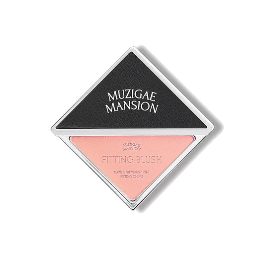 MUZIGAE MANSION FITTING BLUSH Vegan Powder Lightweight, Smooth, Blendable, Face Enhancing Makeup Color (Ecstacy)-VivaGrace Women