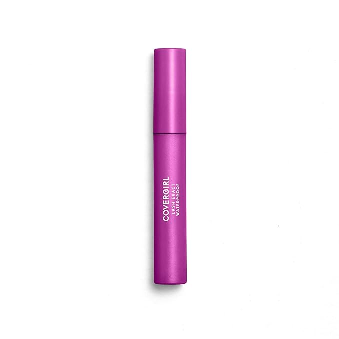 COVERGIRL Lash Exact Mascara Waterproof, Very Black, .44 Oz (packaging may vary) (Pack of 2)