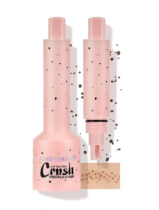 Faux Freckle Pen, Fake Freckle Stamp, Long Lasting, Waterproof, Smudge-proof, Transfer-proof, Natural Sun-kissed Makeup, Suitable for All Skin Types, Vegan & Cruelty-Free (02#Medium, 1.5g)-VivaGrace Women