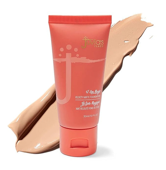 Juvia's Place I Am Magic Velvety Matte Liquid Foundation 740 - Marisol - Very Light w/Neutral Undertone, Makeup Foundation Full Coverage, Lightweight, Long Wear, Velvety Matte Finish-VivaGrace Women