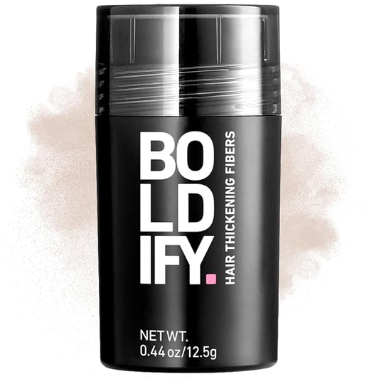 BOLDIFY Hair Fibers (12.5g) - Fill In Thinning and Fine Hair for an Instantly Fuller, Thicker Look - 14 Shades for Women & Men - Light Blonde-VivaGrace Women