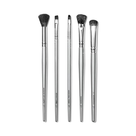 e.l.f. Smoky Eye Brush Kit, 5-Piece Makeup Brush Kit For Creating A Smoky Eye Look, Apply & Blend Eyeshadow, Vegan & Cruelty-Free-VivaGrace Women