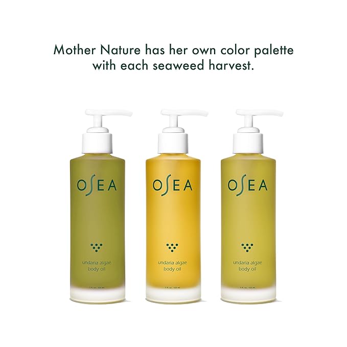 OSEA Undaria Algae™ Body Oil 5 oz - After Shower Body Oil - Non-Greasy Body Serum & Fast Absorbing Skincare - Clean Beauty & Vegan Seaweed Body Moisturizer for Dry Skin-VivaGrace Women