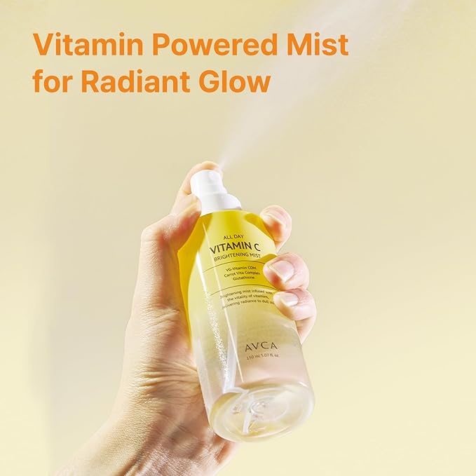 AVCA Vitamin C Face Mist – Hydrating & Brightening Spray for Glowing Skin (5.07oz)-VivaGrace Women