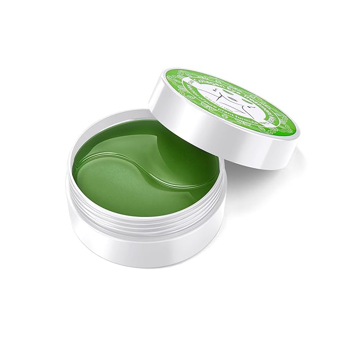 Collagen Under Eye Patches,Seaweed Eye Mask,Under Eye Pad For Dark Circles And Puffiness,Eye Gel Treatment Masks for Puffy Eyes,Under Eye Bags,Anti Wrinkle,Improve and Firm Eye Skin-VivaGrace Women
