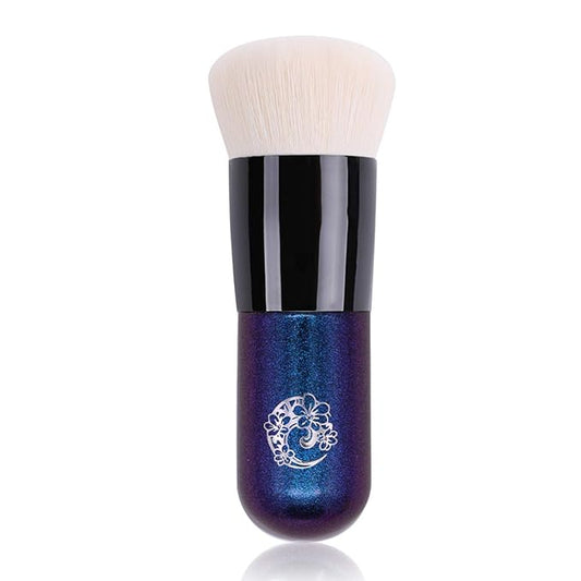 ENERGY Foundation Makeup Brush With Brush Clean Flat Top Kabuki for Face - Perfect For Blending Liquid, Cream or Flawless Powder Cosmetics - Buffing, Stippling, Concealer - Premium Quality Synthetic Dense Bristles-VivaGrace Women