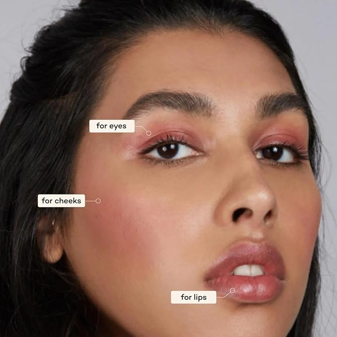Axiology Multi Stick Crayons For Eyes, Lips, Cheeks Balmies Trio Gift Set Creamy Buildable Lightweight Moisturizing Blush Face Sticks Contour & Highlight All Day Wear Face Makeup (Of the Earth)-VivaGrace Women