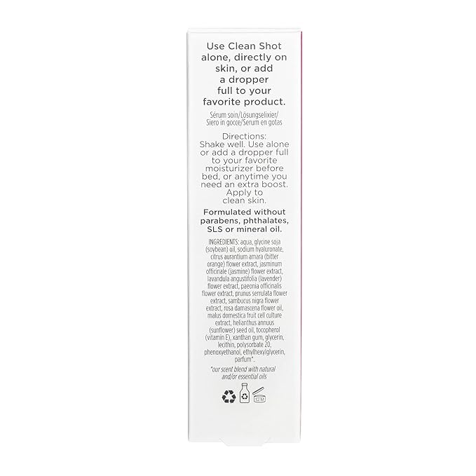 Pacifica Clean Shot Hyaluronic and Flowers 5 Percent Solution Unisex 0.8 oz-VivaGrace Women