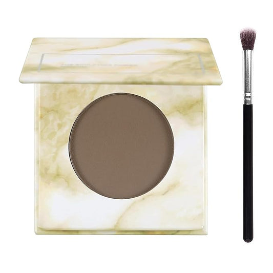 Brown Face Contour Palette,Stereo for Face Retouching, Eye Shadow Matte Highlighting Shadow Finish Palette, Natural，Low Saturation Makeup Contour Face Palette-VivaGrace Women