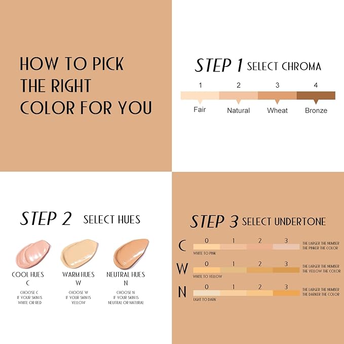 YOUNG VISION Full Coverage Longwear Foundation, Matte Finish, Waterproof, Poreless Liquid Foundation Makeup, 1 fl.oz-VivaGrace Women