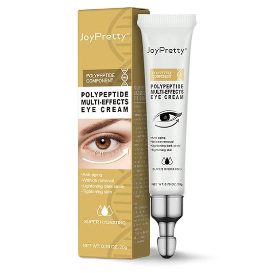 Polypeptide Eye Cream for Dark Circles,Bags Under and Puffiness,Polypeptide Eye Cream Anti Aging Firming Eye Cream,Wrinkie Removal Dark Circles Remove Eye Bags Nourishing Eye Serum Skin Care-VivaGrace Women