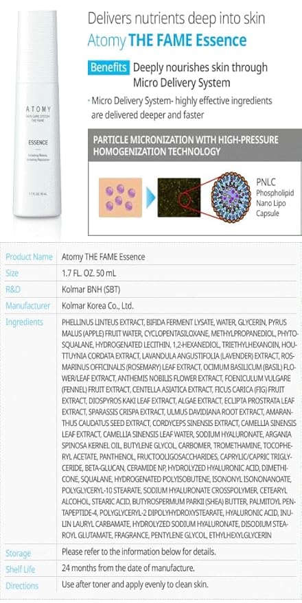 The Fame Skin Care System 1 SET including 5 kinds of skincare - Lotion, Toner, Essence, Eye Cream, Nutrition Cream | Korean Cosmetics | Unfading Beauty & Reputation | Strengthen Skin-VivaGrace Women
