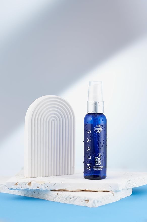 Shine Serum 2 Oz. (Color Protection - Thermal Protection), Hair Serum for Split Ends and Healthy Hair, Hair Style and Frizz Control, Hair Protector for Heating Tools, Seal Color and Color Care-VivaGrace Women