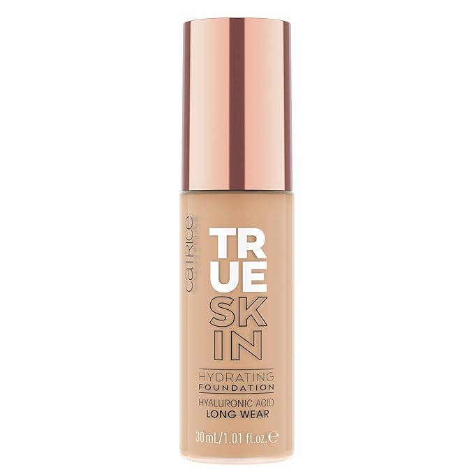 Catrice | True Skin Hydrating Foundation | Lightweight Buildable Coverage with Hyaluronic Acid and Watermelon Seed Oil | Vegan & Cruelty Free (040 | Neutral Hazel)-VivaGrace Women