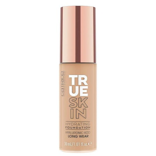 Catrice | True Skin Hydrating Foundation | Lightweight Buildable Coverage with Hyaluronic Acid and Watermelon Seed Oil | Vegan & Cruelty Free (040 | Neutral Hazel)-VivaGrace Women