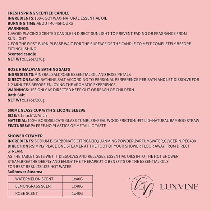 Best Mom in the World Gift set - Gift for Any Occasion – Gifts for Mom from Daughter Relaxing Gifts for Women Set – Mom Birthday Gifts Box – Gift Box for Valentine's Day, Mother's Day-VivaGrace Women