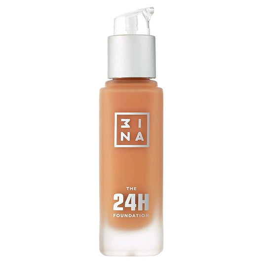 3INA The 24H Foundation 660-24H Long-Wearing Formula - Medium To High Buildable Coverage - Smooth Matte Finish - Expanded Shade Selection - Waterproof, Cruelty Free, Vegan Makeup - 1.01 Oz-VivaGrace Women