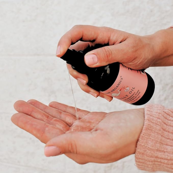 Organic Belly Oil for Pregnancy Stretch Mark Prevention and Treatment Award Winning Anti Stretch Mark Tummy Oil For Pregnancy and Postpartum - Hydrating Bump Serum-VivaGrace Women