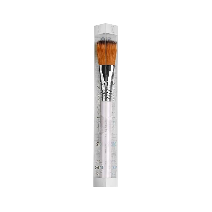 Sigma Beauty S10 Serum Skincare Brush – Silicone Skincare Tool for Applying Skincare Products to Face and Skin, Face Moisturizer Brush for Liquid and Gel Serums (1 Pc)-VivaGrace Women