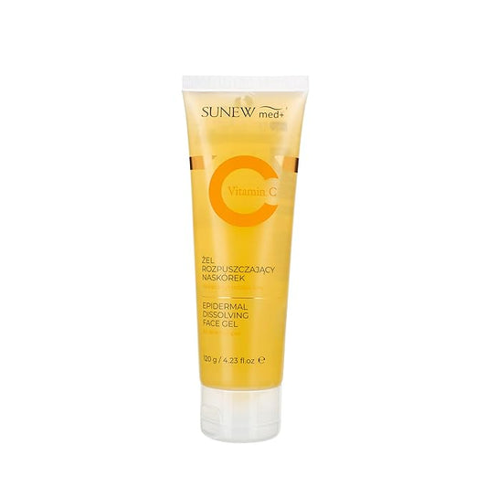 SunewMed+ Vitamin C Epidermal Dissolving Face Gel for all Skin Types Vitamin C Gel for Face Exfoliating 4.06 Fluid Ounce