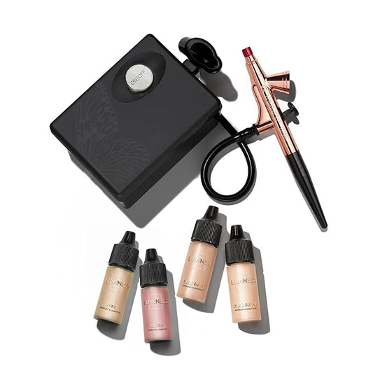 Luminess Air Everyday Airbrush System with Makeup Starter Kit Medium, Fair-VivaGrace Women