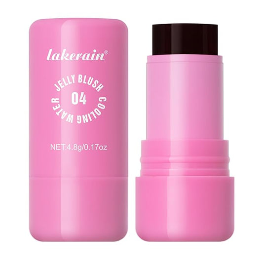 Multi-Use Cooling Water Jelly Blush/Lip Tint & Eye Shadow - Sheer Stain withBuildable Watercolor Finish - Long-Lasting Moisture - 1,000+ Swipes Per Stick - Jelly Texture for Lip & Cheek (Berry)-VivaGrace Women