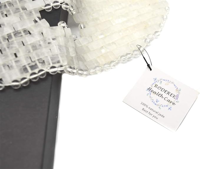 Jade Face Sleeping Mask, Jade Mask for Relieving Face & Eye Puffiness Migraine, Anti Wrinkle Mask Therapy, Yoga Meditation Tools (Clear Crystal)-VivaGrace Women