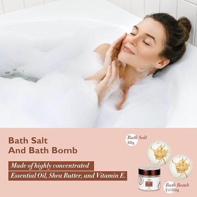 Gifts For Women Gift Basket for Women–18Pcs Bath and Body Gift Set for Mom Spa Basket Set Spa Kit Bath & Body Gifts Set | Self Care, Birthday, Christmas, Mothers Day Bath Gift Baskets Set for Her-VivaGrace Women