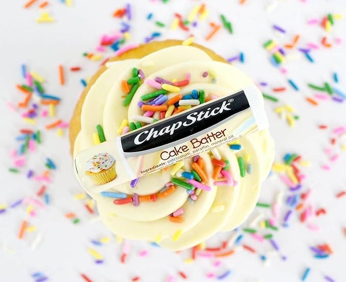 ChapStick Limited Edition Cake Batter, 12-Stick Refill Pack-VivaGrace Women
