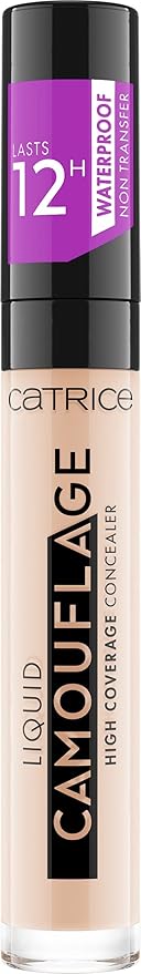 Catrice | Liquid Camouflage High Coverage Concealer | Ultra Long Lasting Concealer | Oil & Paraben Free | Cruelty Free (005 | Light Natural)-VivaGrace Women
