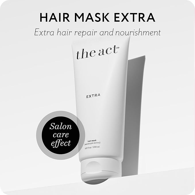 Extra Nourishing Hair Mask with Argan Oil, Coconut Oil, Hyaluronic Acid - Intense Hydration, Repair for All Hair Types - Ideal for Curly and Damaged Hair - 6.8 Fl oz-VivaGrace Women