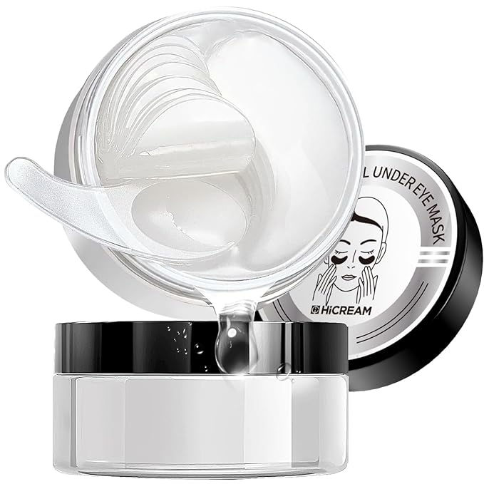 Advanced Snail Hydrogel Eye Patch 60 Patches, Gel Serum Mask, Undereye Treament, Fine Lined, Puffy Eyes, Refresh, Hydrate, Paraben free, Phthalates free, Skincare-VivaGrace Women