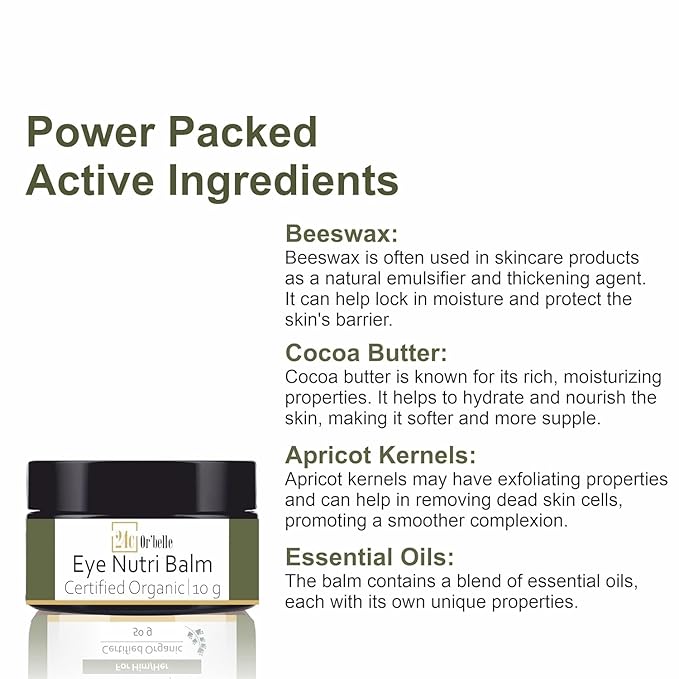 Eye Nutri Balm | Reduce Wrinkles, Dark Circles- 10g-VivaGrace Women