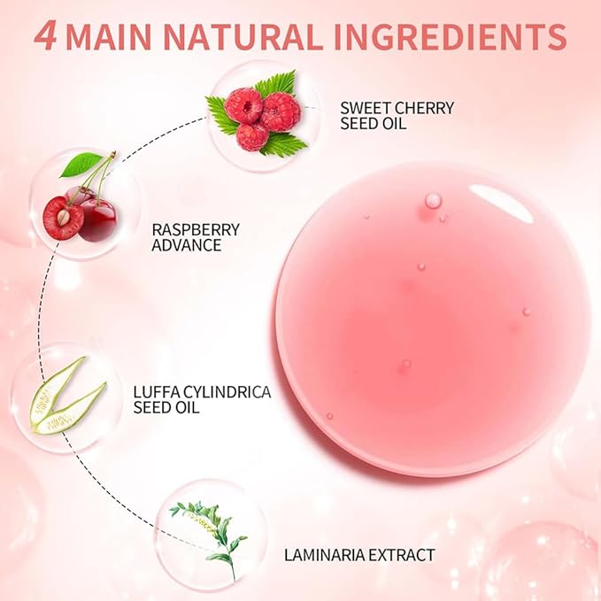 Hydrating Lip Glow Oil, Moisturizing Lip Glow Oil, Nourishing Glossy Transparent Lip Oil, Plumping Lip Oil, Lip Balm, Non-sticky Tinted Toot Lip Balm for Lip Care (CORAL) 0.2 OZ-VivaGrace Women