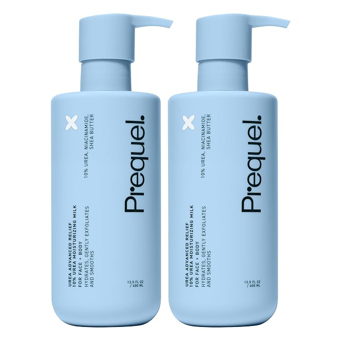 Skin Urea Advanced Relief Moisturizing Milk, 10% Urea Lotion for Face and Body, Unscented, Hydrating Cream for Extremely Dry Skin, Soothing for Sensitive Skin - 6.75 fluid ounce (Pack of 2)-VivaGrace Women