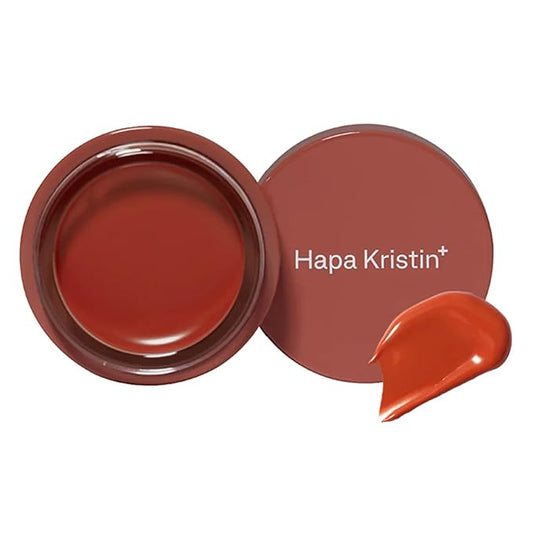 Gleam Glow Lip and Cheek Tint, Hydrating Korean Cream Blush with Long-Lasting Wear, Buildable with Radiant Finish, Sunkissed Coral 201, 0.15 oz
