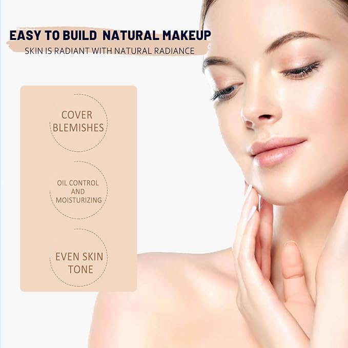 Skin Tone Adjusting CC Cream SPF 50, 2022 New Cosmetics CC Cream, Colour Correcting Self Adjusting for Mature Skin (Natural Color)-VivaGrace Women