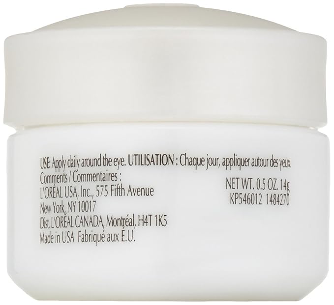 L'Oreal Paris RevitaLift Anti Wrinkle + Firming Eye Cream, 0.5 Ounce (Pack of 2)-VivaGrace Women