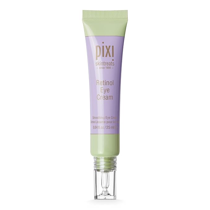 Pixi Beauty Retinol Eye Cream 25 ml | Sootuhing Eye Cream | Retinol Helps Smooth & Refine Delicate Eye Area | Peptides Help Minimize Fine Lines | 0.84 Fl Oz-VivaGrace Women
