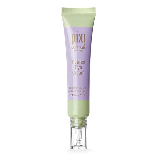 Pixi Beauty Retinol Eye Cream 25 ml | Sootuhing Eye Cream | Retinol Helps Smooth & Refine Delicate Eye Area | Peptides Help Minimize Fine Lines | 0.84 Fl Oz-VivaGrace Women