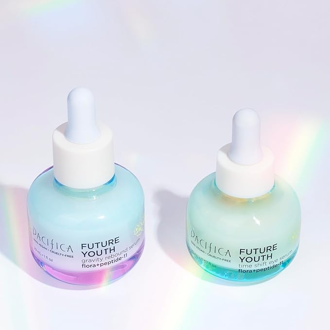 Pacifica Future Youth Gravity Rebound Face Serum – Multi-Peptide Firming Facial Serum for Fine Lines, Anti-Aging & Elasticity Vegan & Cruelty-Free Dermatologist Tested-VivaGrace Women