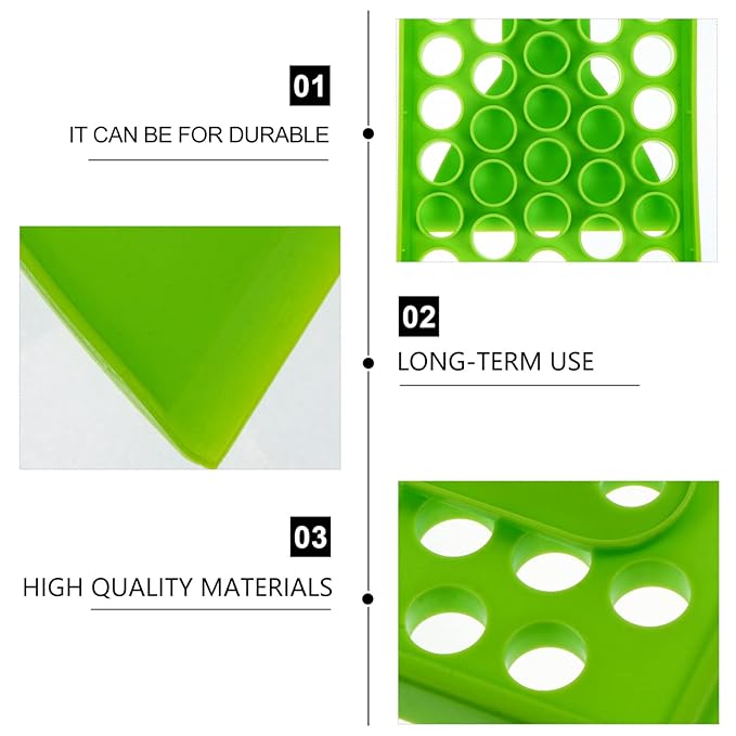 Beaupretty Lip Balm Filling Tray and Spatula Set Lip Balm Crafting Kit Instantly Fills 50 Standard 15mm width Tubes Lip Balm Containers-VivaGrace Women